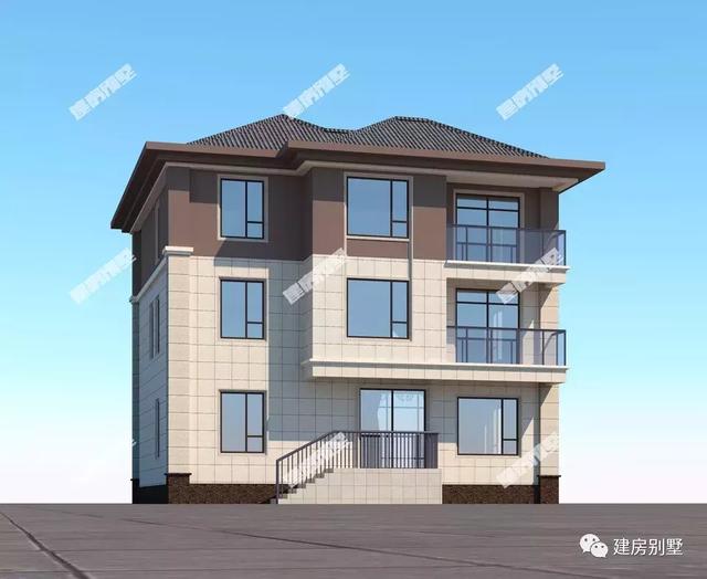 兩款都是偏現代風的三層別墅設計圖，看外觀就會一眼就愛上，專為準備建房的你而設計。