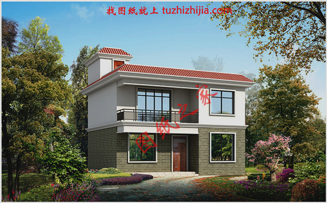 新農(nóng)村二層樓房圖片造價(jià)12萬(wàn)，挑一套回家建房吧！