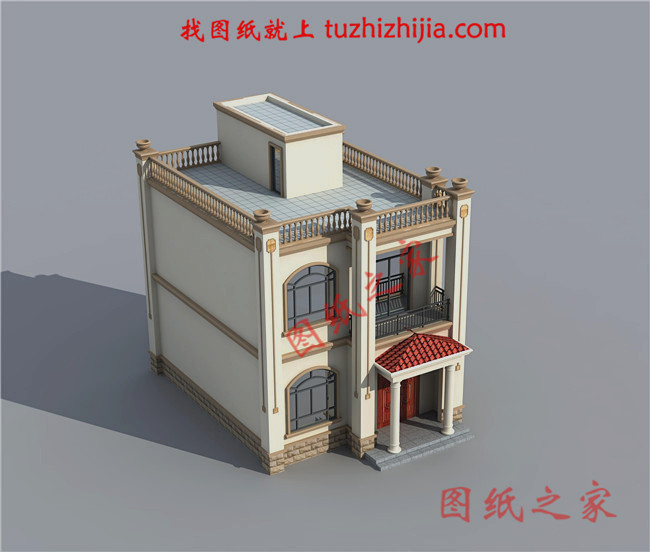 新農(nóng)村二層樓房圖片造價(jià)12萬(wàn)，挑一套回家建房吧！