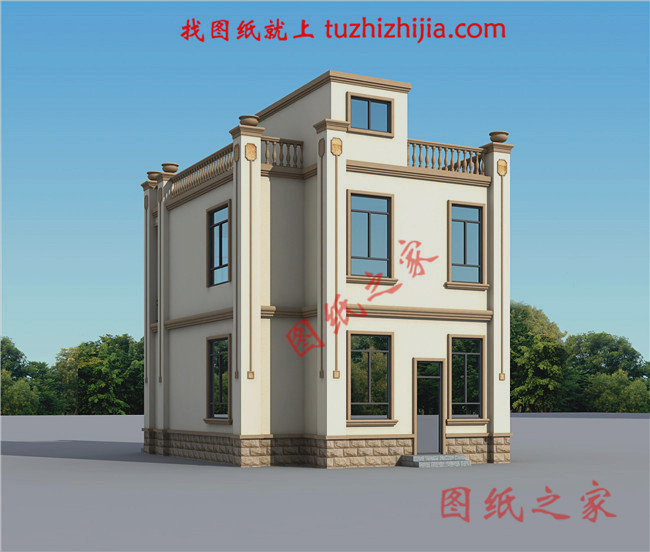 新農(nóng)村二層樓房圖片造價(jià)12萬(wàn)，挑一套回家建房吧！