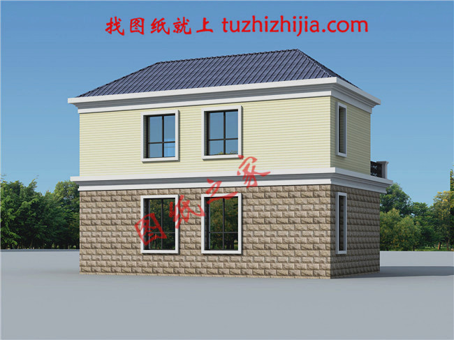 新農(nóng)村二層樓房圖片造價(jià)12萬(wàn)，挑一套回家建房吧！