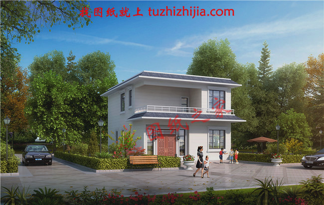 新農(nóng)村二層樓房圖片造價(jià)12萬(wàn)，挑一套回家建房吧！