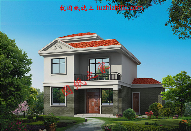 新農(nóng)村二層樓房圖片造價(jià)12萬(wàn)，挑一套回家建房吧！