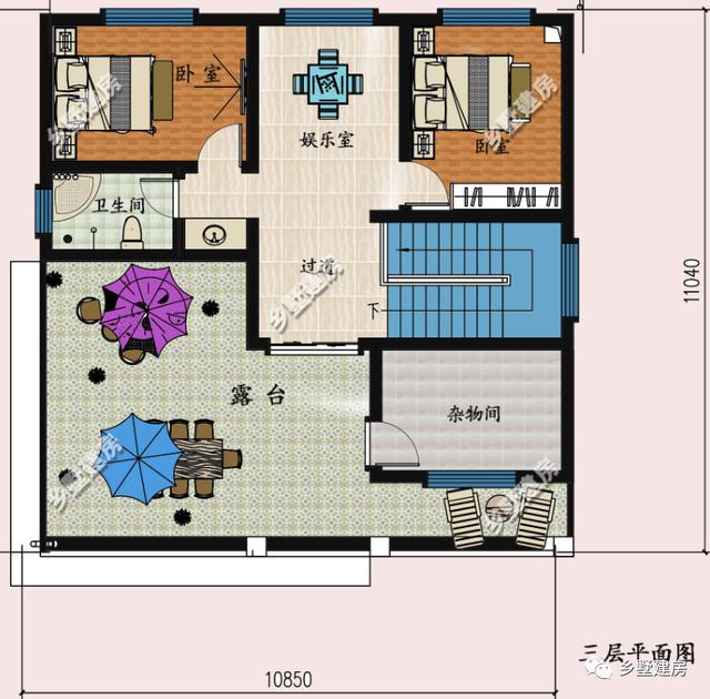 農(nóng)村別墅設(shè)計(jì)圖，占地小造價(jià)低廉，您一定喜歡！