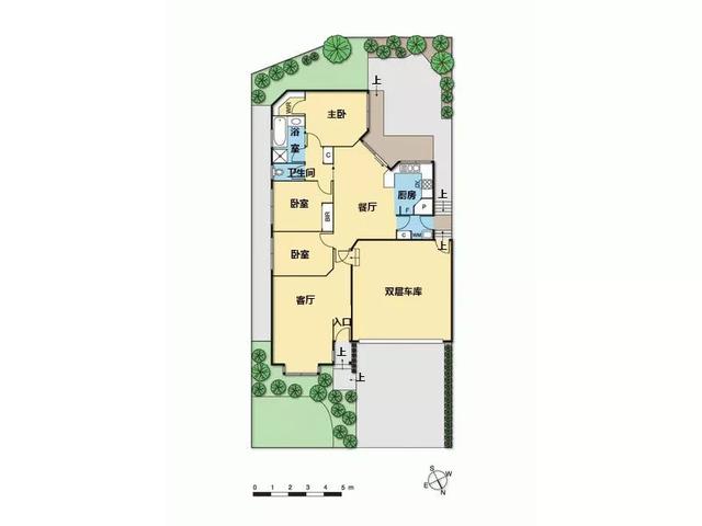 簡約現代別墅設計圖——小戶型設計舒適實用