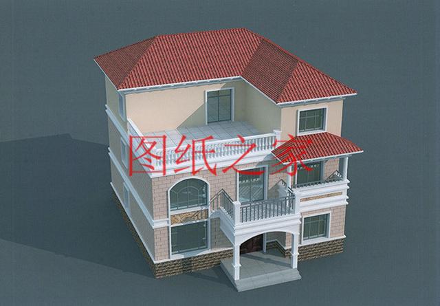 美觀大氣的三層別墅設(shè)計圖，設(shè)計新穎獨特，您理想的選擇！