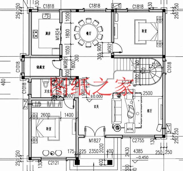 美觀大氣的三層別墅設(shè)計圖，設(shè)計新穎獨特，您理想的選擇！