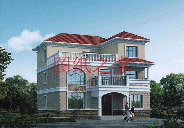 美觀大氣的三層別墅設(shè)計圖，設(shè)計新穎獨特，您理想的選擇！