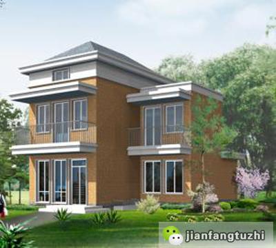 4款造價低，占地小，別墅設計圖（含建筑結構水電圖）