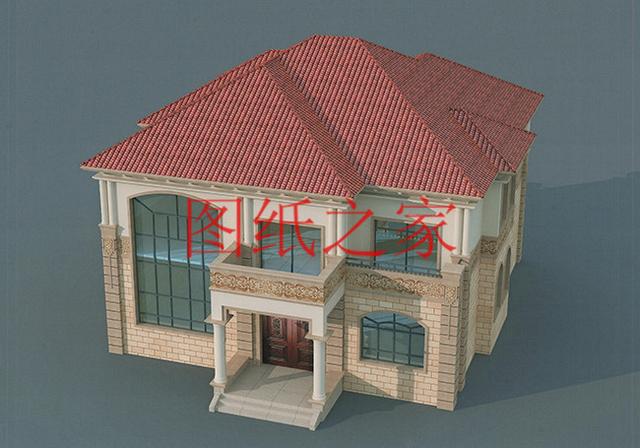 超大戶型，時尚現(xiàn)代的二層別墅設計圖，建成后您一定喜歡