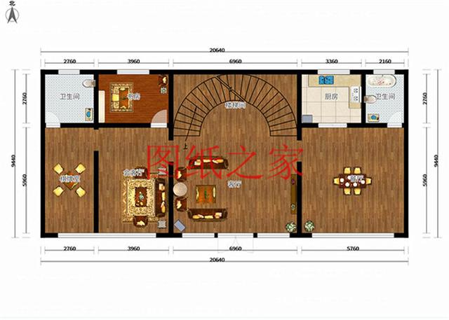 超大戶型，時尚現(xiàn)代的二層別墅設計圖，建成后您一定喜歡