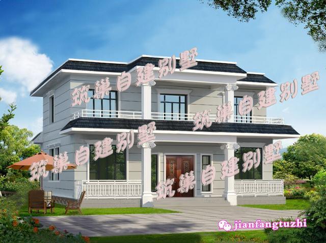 8套130平米二層別墅設計圖，您更喜歡哪一款？