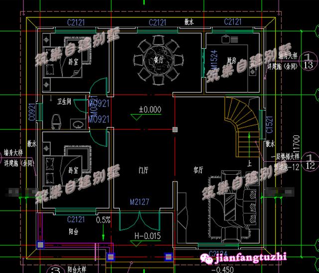 8套130平米二層別墅設計圖，您更喜歡哪一款？