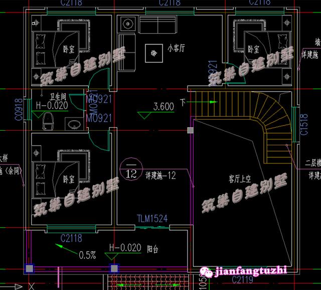8套130平米二層別墅設計圖，您更喜歡哪一款？