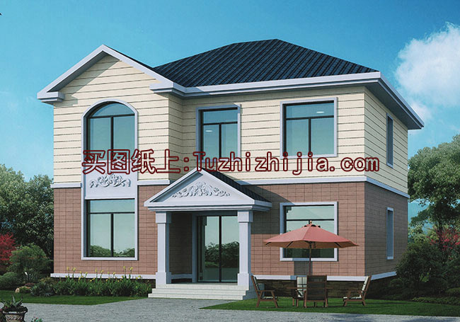 120平米農村房屋設計圖，一到三層別墅戶型都有！