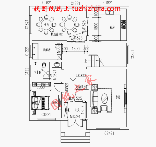 120平米農村房屋設計圖，一到三層別墅戶型都有！
