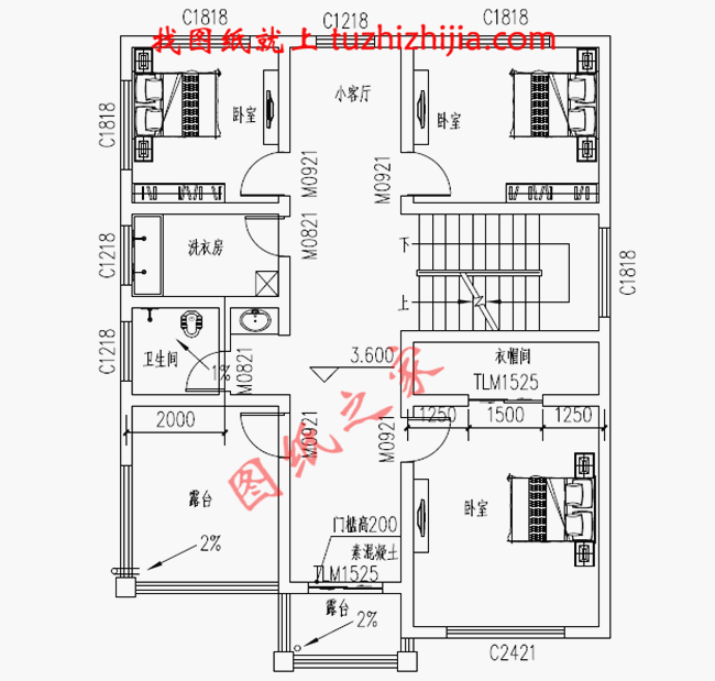 120平米農村房屋設計圖，一到三層別墅戶型都有！