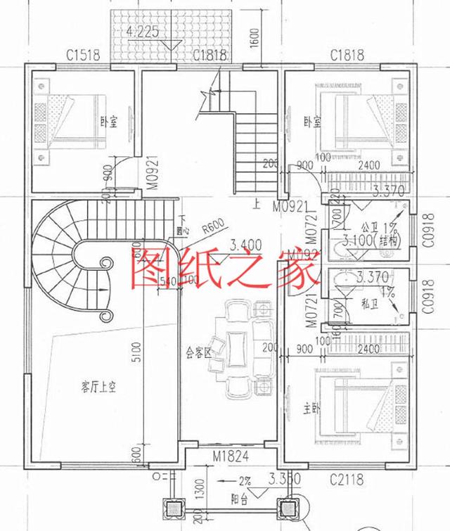 120平米三層別墅設計圖，新穎獨特、簡約大氣，幾十年也不會過時！