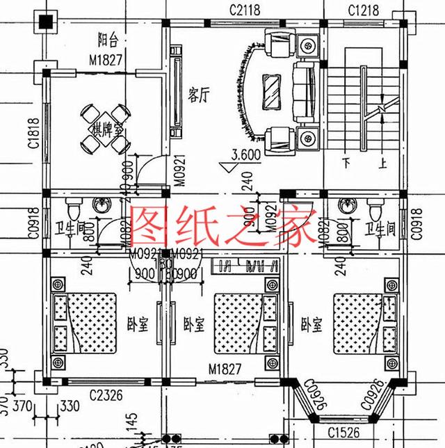 120平米三層別墅設計圖，新穎獨特、簡約大氣，幾十年也不會過時！