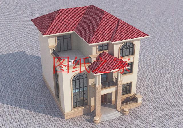 120平米三層別墅設計圖，新穎獨特、簡約大氣，幾十年也不會過時！