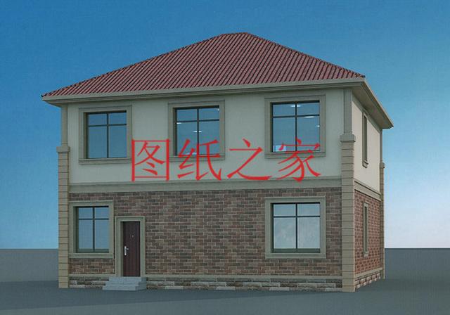 占地100平左右的農村自建房，造價只要20萬，喜歡就收了它吧！