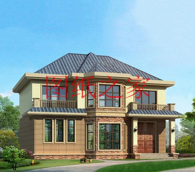 7套占地小的二層別墅設計圖，外觀新穎獨特，適合您的選擇！