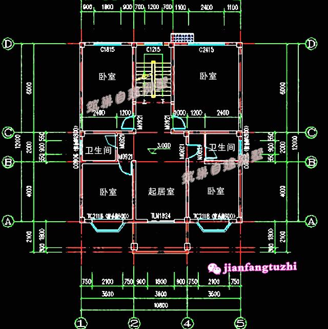 100平米別墅設(shè)計圖，親民的設(shè)計理念，您值得建造