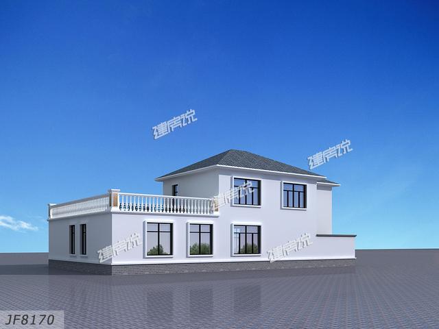 30幾萬建大露臺帶庭院的別墅設計圖，現在入手為時不晚。