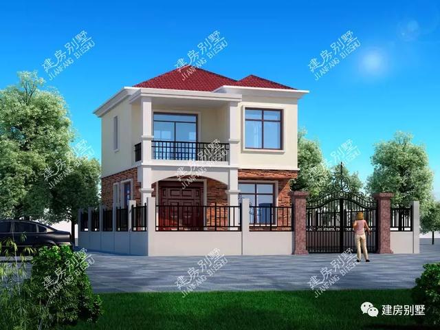 小面積的兩層農(nóng)村自建房，造價低，值得參考。