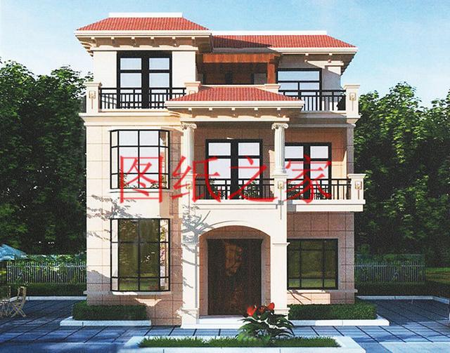 4套小戶型三層別墅設計圖分享給大家！