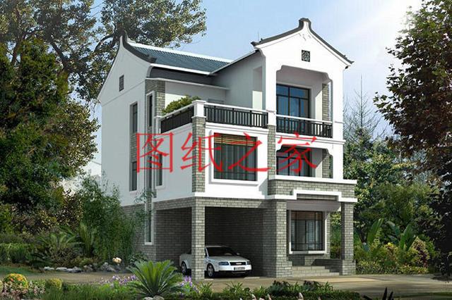 4套小戶型三層別墅設計圖分享給大家！