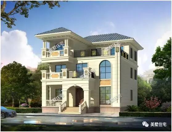 占地120平左右的別墅設計圖，美觀實用，適合每家每戶。