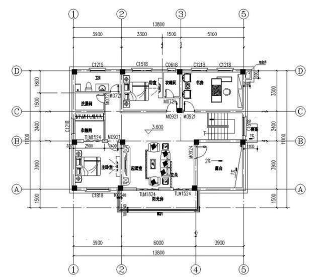 時尚經典的二層自建房，陽光房+大露臺，整體美觀新穎。