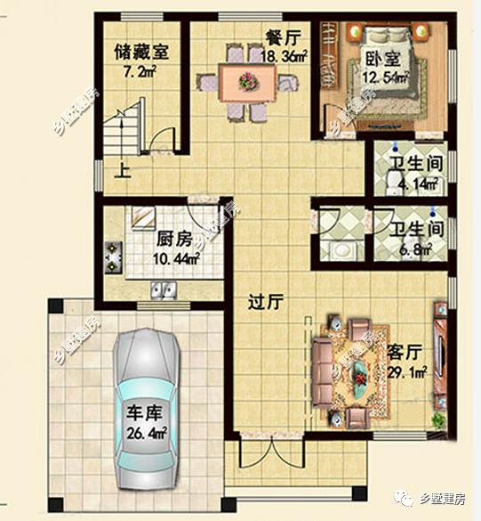 農村二層自建房，造價只要17W，您相信嗎？