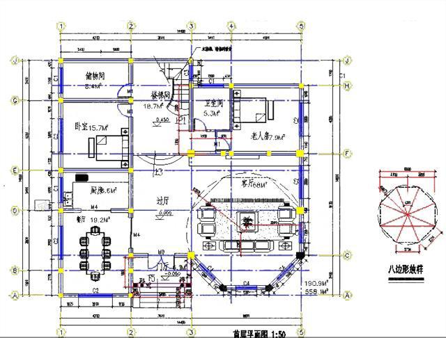 農(nóng)村三層帶露臺自建房，南北通透，人性化設(shè)計(jì)。