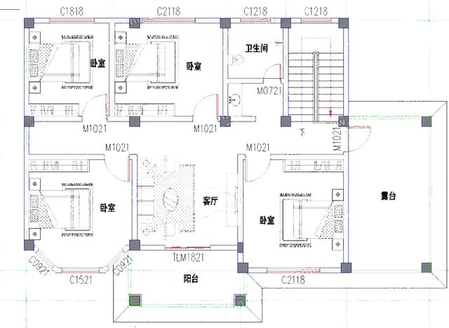 歐式田園風格農村二層自建房，主體25萬，150平米4廳5臥帶車庫。