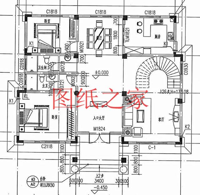150平造價35萬，3套簡單大氣的三層別墅設計圖，推薦給您！