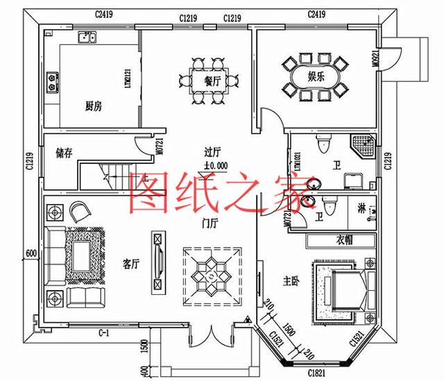 150平造價35萬，3套簡單大氣的三層別墅設計圖，推薦給您！