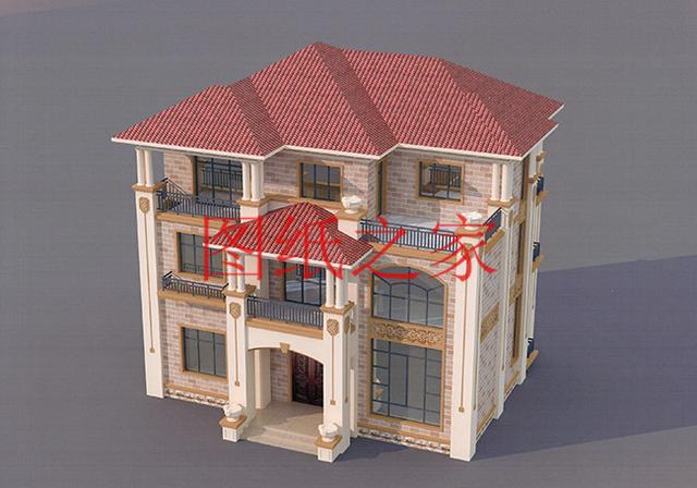 150平造價35萬，3套簡單大氣的三層別墅設計圖，推薦給您！