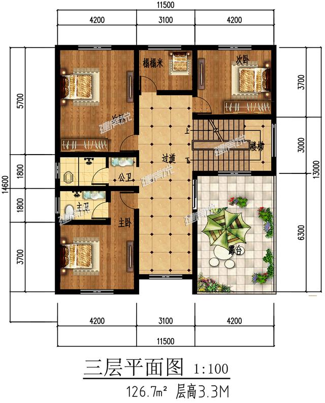 三層爆款農(nóng)村自建房，室內(nèi)布局很實用，您值得擁有！
