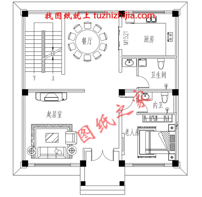 主體造價30萬以內農村建房三層別墅，一般家庭的建房首選！