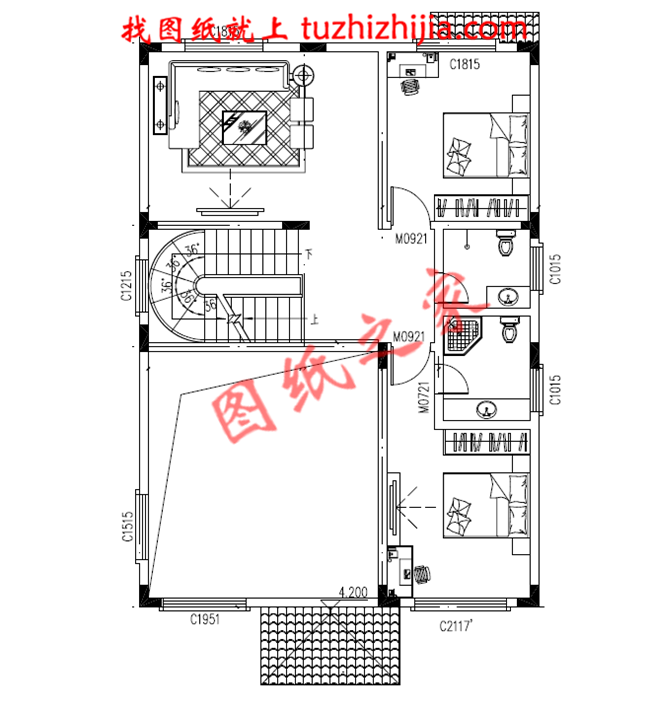 主體造價30萬以內農村建房三層別墅，一般家庭的建房首選！