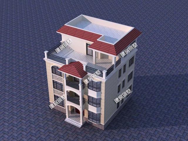 11x10.3四層別墅設計圖，占地118平，歡迎參考！