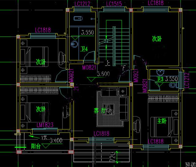三層農村自建房，戶型簡約大方實用！您心動沒？