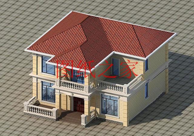 現代二層別墅設計圖，經濟實惠造價低廉，您還在等什么？