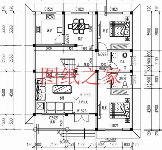 現代二層別墅設計圖，經濟實惠造價低廉，您還在等什么？