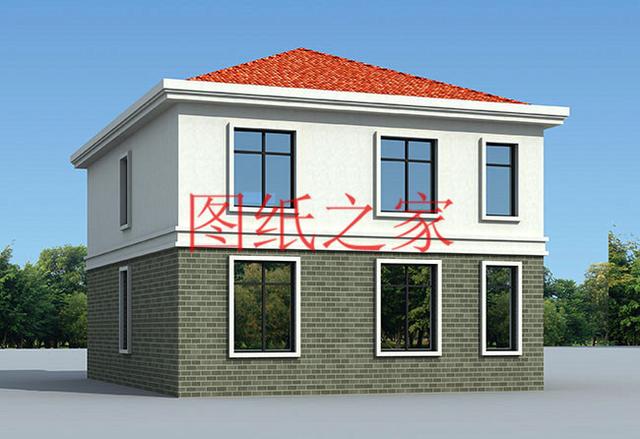 現代二層別墅設計圖，經濟實惠造價低廉，您還在等什么？