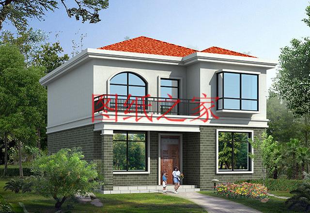 現代二層別墅設計圖，經濟實惠造價低廉，您還在等什么？