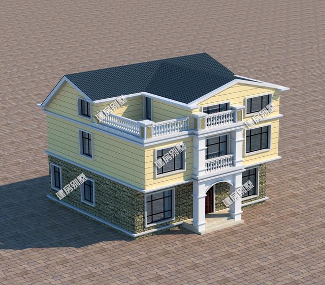 三層別墅設計圖，占地小戶型優，送您一棟美宅。