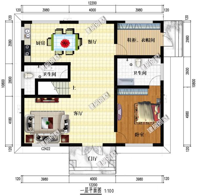 三層別墅設計圖，占地小戶型優，送您一棟美宅。
